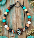 Western long horn medium necklace