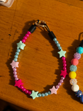 Small stars and bling necklace