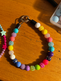 Multi colour small necklace