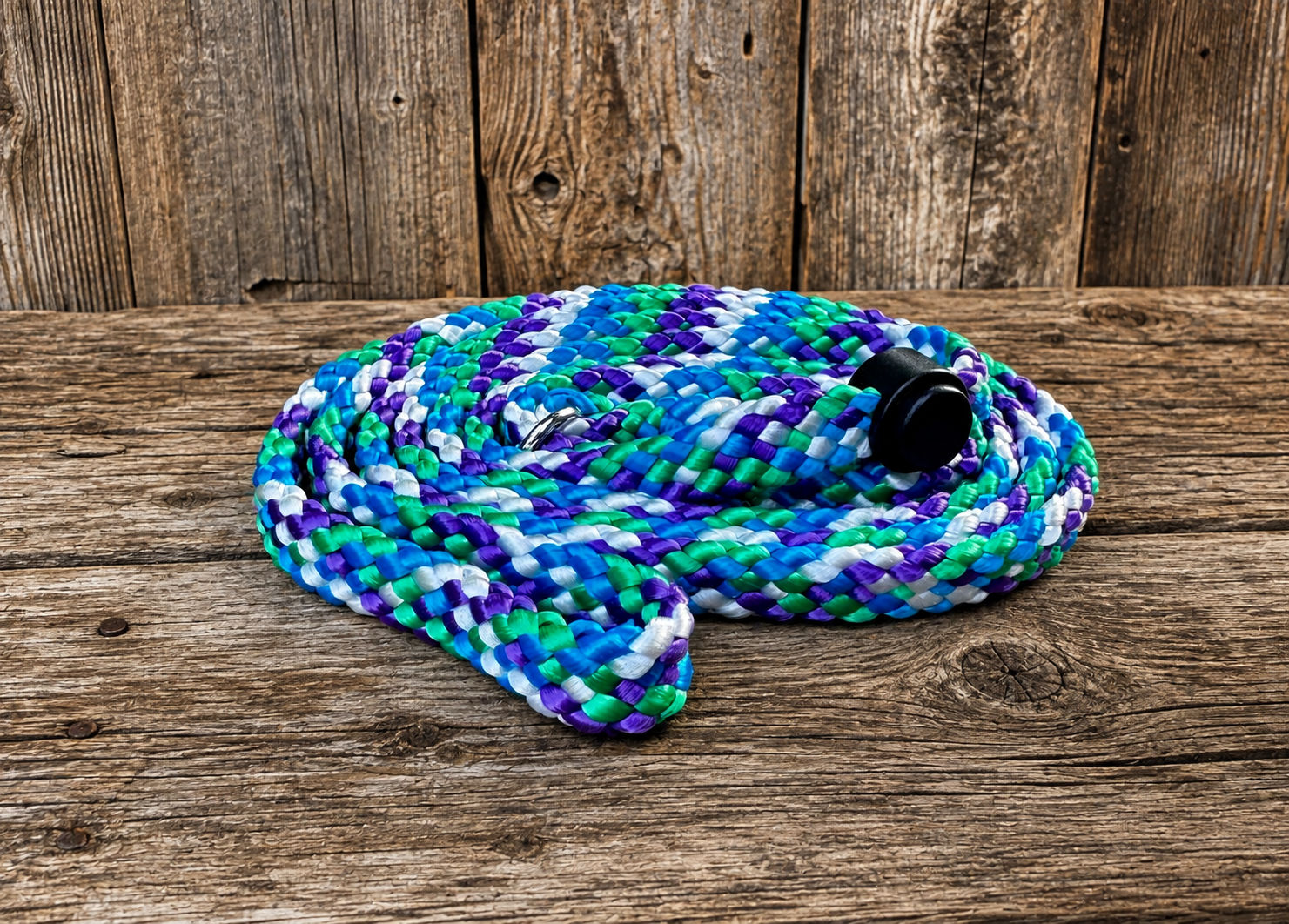 Hand braided slip leash - assorted colours
